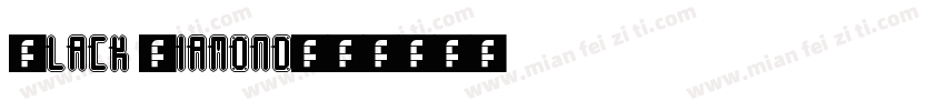 Black Diamond字体转换